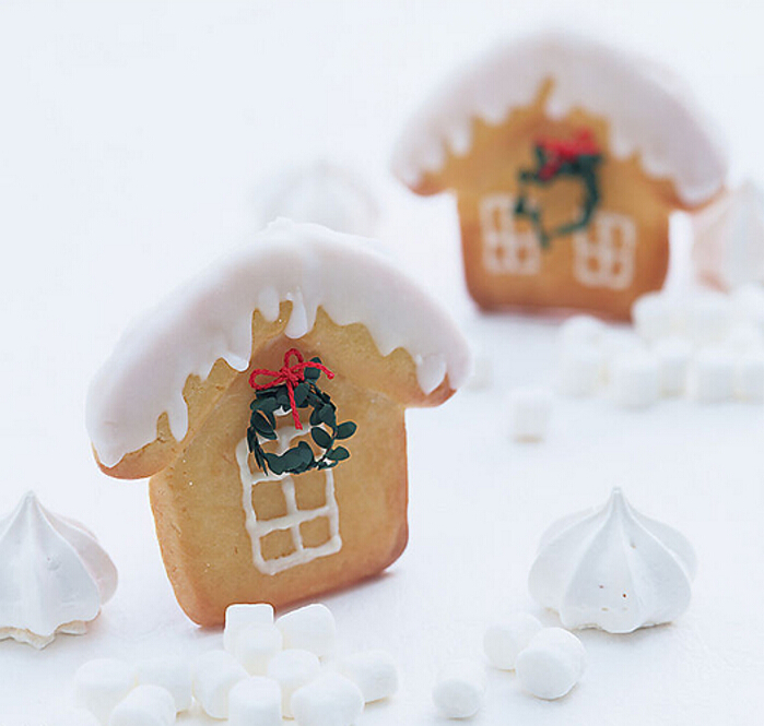Wholesale- House Shaped Aluminium Mold Sugarcraft Cake Decorating Cookies Baking Pastry Cutter Mould Tool baking tools for cakes