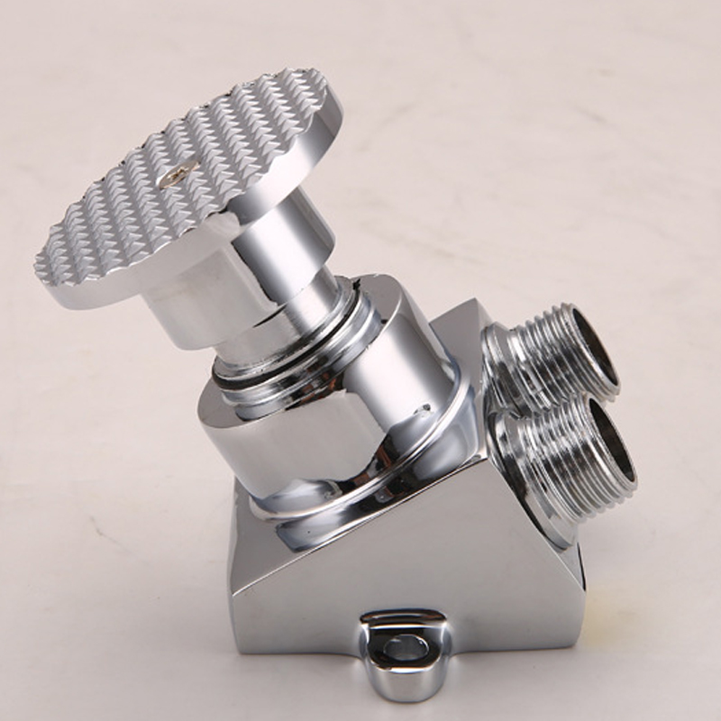Special Offer Promotion Chrome Brass Torneira Faucet Hongjing Type Medical Pedal Tap Switch Foot Basin Leading Laboratory7954627