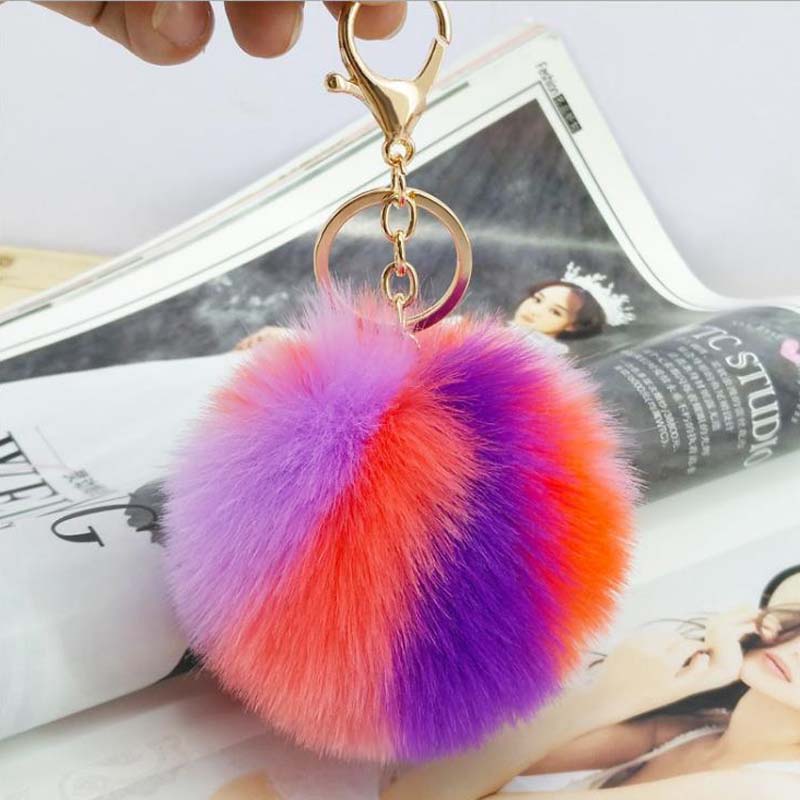 100pcs / lot 9CM Wholesale Colorful Artificial Rabbit Fur Ball Plush Key Chains Car Keychain Bag Pendant Fashion Accessories
100pcs / lot 9CM Wholesale Colorful Artificial Rabbit Fur Ball Plush Key Chains Car Keychain Bag Pendant Fashion Accessories