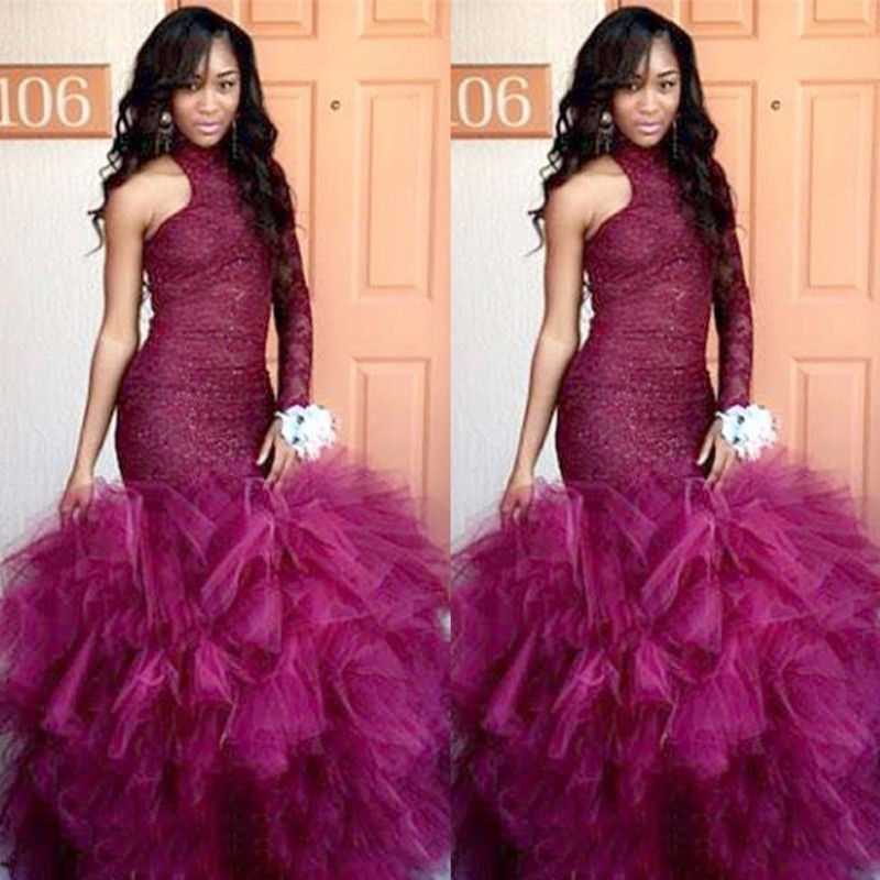 Burgundy One Shoulder Mermaid Prom Dresses 2017 Lace Appliques Tulle Ruched Sweep Train Evening Gowns South African Women Party Vestidos, Sage
Burgundy One Shoulder Mermaid Prom Dresses 2017 Lace Appliques Tulle Ruched Sweep Train Evening Gowns South African Women Party Vestidos, Sage