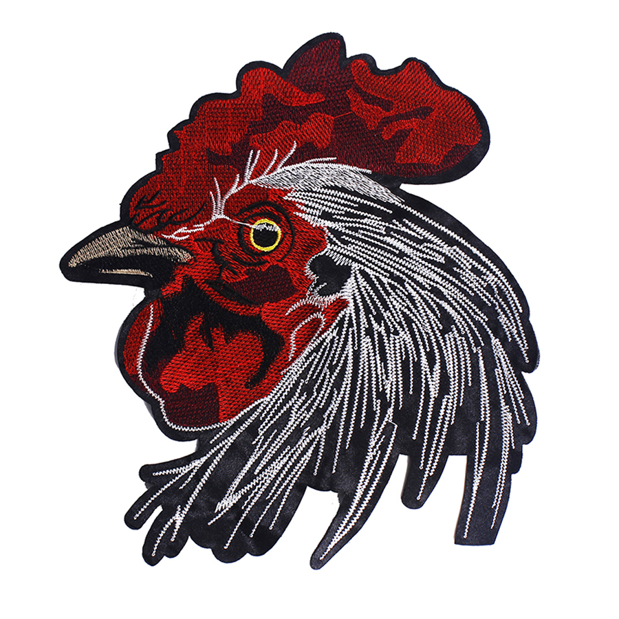 Red Crazy Ingenious Rooster Embroidery Patch Emblem Badge Crest Sew Iron On Backing Patch Applique Embroidery On Clothes Sticker Jacket Jean, Black
Red Crazy Ingenious Rooster Embroidery Patch Emblem Badge Crest Sew Iron On Backing Patch Applique Embroidery On Clothes Sticker Jacket Jean, Black