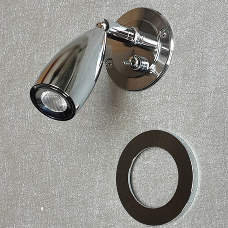 Topoch Recessed Wall Sconces Dolly Switch 3W CREE LED Position Flexible Compact Neat Soft Light without Glare Chrome Finish Easy Install
Topoch Recessed Wall Sconces Dolly Switch 3W CREE LED Position Flexible Compact Neat Soft Light without Glare Chrome Finish Easy Install