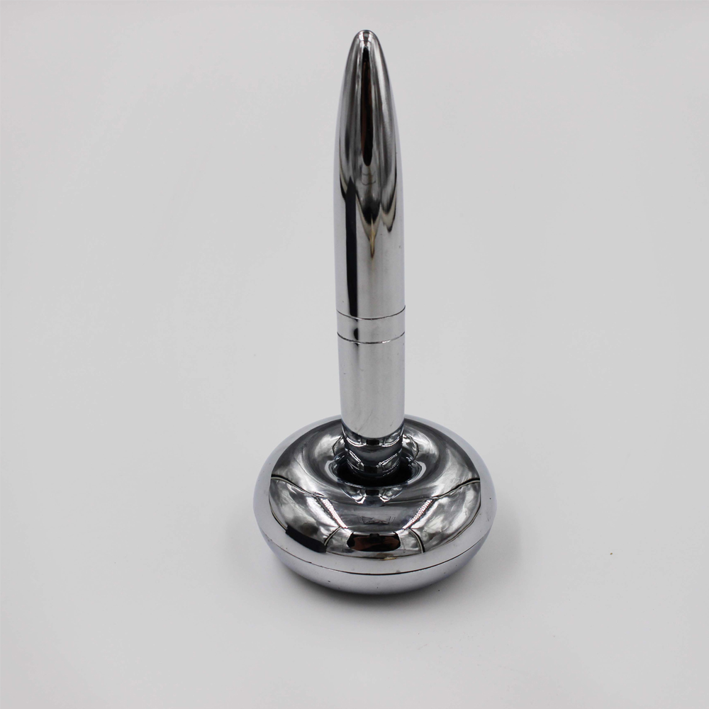 Unisex Floating Bright Chrome Metal Ballpoint Pen with Magnetic Base and 1.0mm Black ink individual package for Office Gifts
Unisex Floating Bright Chrome Metal Ballpoint Pen with Magnetic Base and 1.0mm Black ink individual package for Office Gifts