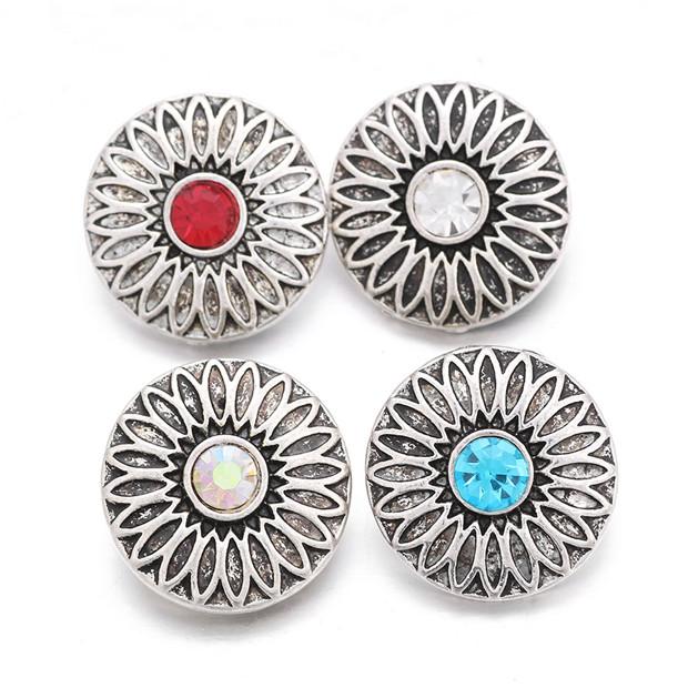 New Arrival Wholesale Sun Flower Metal Ginger Snaps Button Fit 18MM Snaps Buttons Bangles&BraceletsJewelry ZA0074
New Arrival Wholesale Sun Flower Metal Ginger Snaps Button Fit 18MM Snaps Buttons Bangles&BraceletsJewelry ZA0074