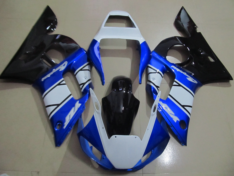 Motorcycle Fairing kit for Yamaha YZF R6 98 99 00 01 02 blue white black fairings set YZFR6 1998-2002 OT06, Same as picture
Motorcycle Fairing kit for Yamaha YZF R6 98 99 00 01 02 blue white black fairings set YZFR6 1998-2002 OT06, Same as picture