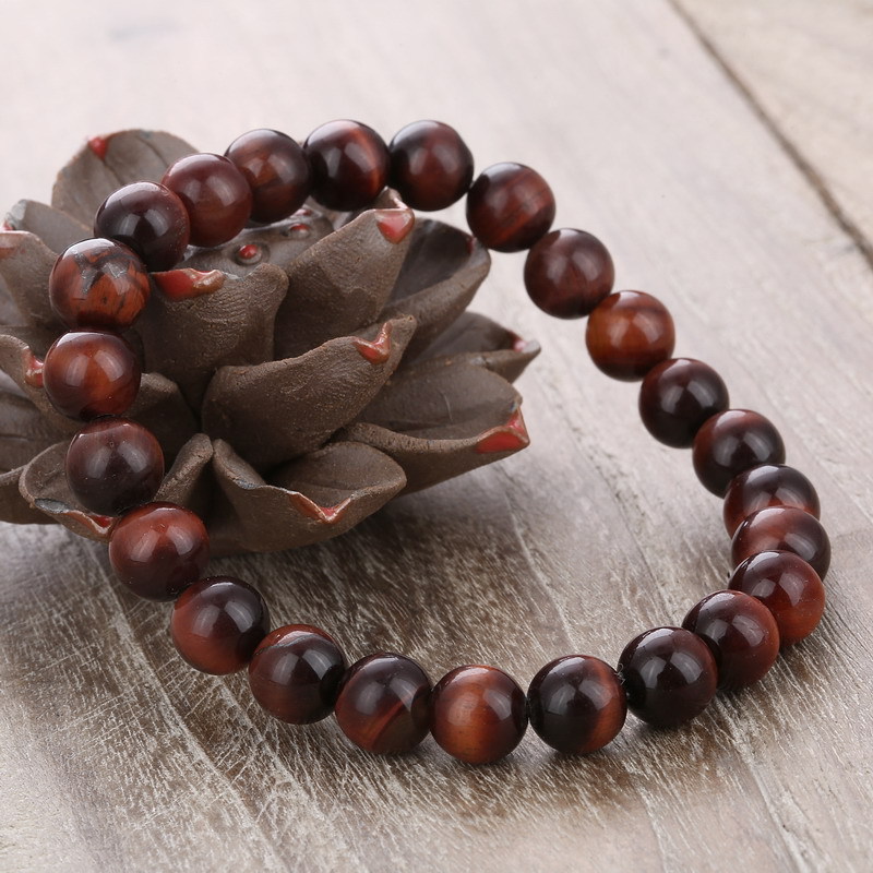 Natural Stone Red Tiger Eye Bracelet for Men Women Fashion Jewelry Stretch Bangle 8mm Yoga Energy Bracelets Gift Kimter-B674S FZ, Golden;silver
Natural Stone Red Tiger Eye Bracelet for Men Women Fashion Jewelry Stretch Bangle 8mm Yoga Energy Bracelets Gift Kimter-B674S FZ, Golden;silver