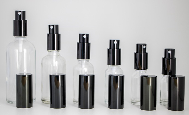 Wholesale Lot Clear Glass Spray Bottles 10ml 15ml 20ml 30ml 50ml 100ml Portable Refillable Bottles with Perfume Atomizer Black Cap Free DHL
Wholesale Lot Clear Glass Spray Bottles 10ml 15ml 20ml 30ml 50ml 100ml Portable Refillable Bottles with Perfume Atomizer Black Cap Free DHL