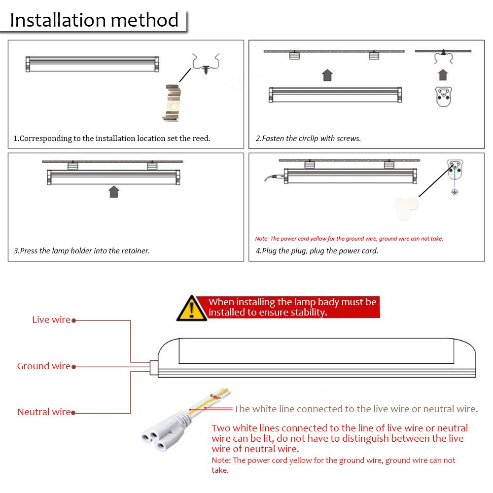4FT LED T8 Tubes Light Integrate Tube 2FT 5FT 6FT 8FT LED Lights V-Shaped White 6000K 120W Double Row LED Shop Light Fixture
