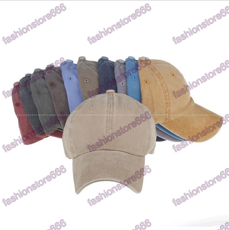 Women Snapback Caps Men Baseball Cap Hats For Men Casquette Plain Bone Gorras Cotton Washed Blank Vintage Baseball Caps Sun Hat