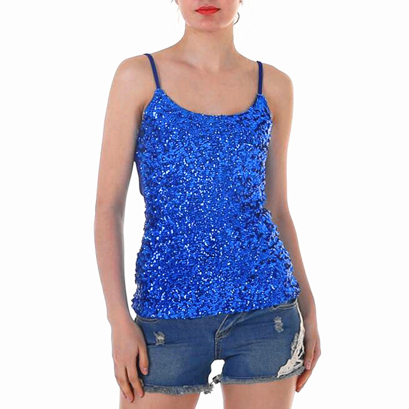 Wholesale- Newest Women Sexy Tanks & Camis Top Sequin Sparkle Glitter Vest T Shirt Camisole Ladies Slim Crop Tops Singlet Shirt Women, Black
Wholesale- Newest Women Sexy Tanks & Camis Top Sequin Sparkle Glitter Vest T Shirt Camisole Ladies Slim Crop Tops Singlet Shirt Women, Black