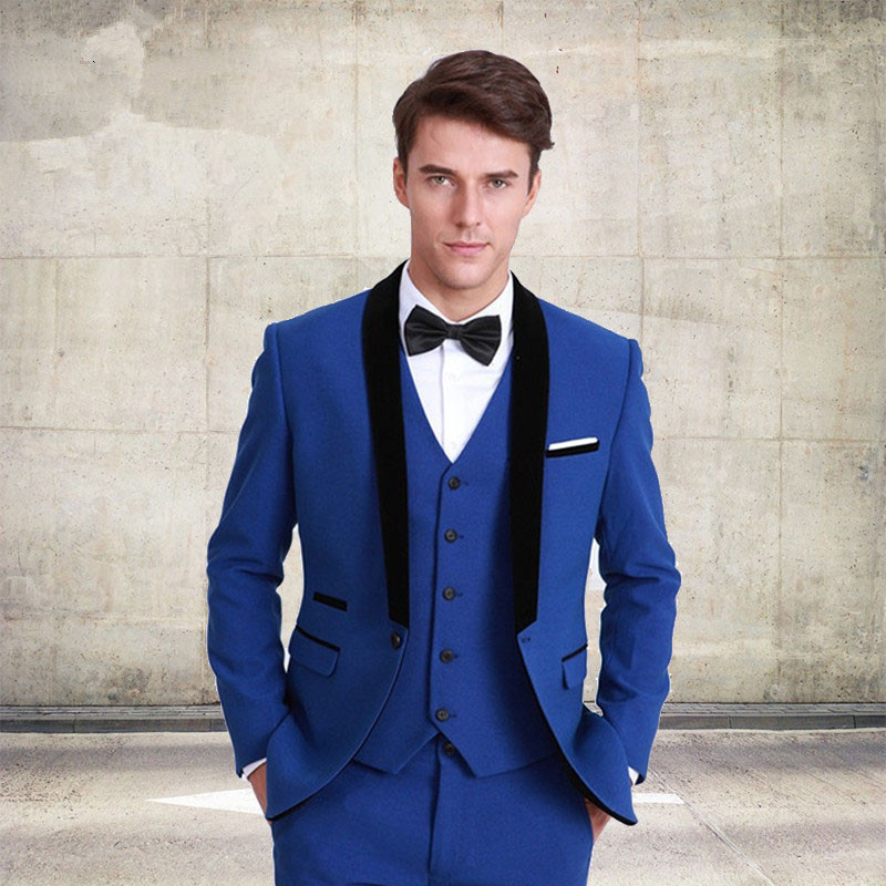 Classic Style Groomsmen Suit One Button Groom Tuxedos Royal Blue Men Suits Bridegroom for Man clothes (Jacket+Pants+Vest), White
Classic Style Groomsmen Suit One Button Groom Tuxedos Royal Blue Men Suits Bridegroom for Man clothes (Jacket+Pants+Vest), White