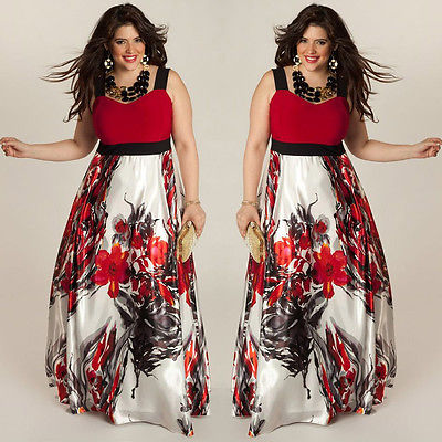 Wholesale- USA Plus Size Sexy Women Summer Boho Maxi Long Dress Evening Party Beach Dress Floral V neck Long Dress, Red
Wholesale- USA Plus Size Sexy Women Summer Boho Maxi Long Dress Evening Party Beach Dress Floral V neck Long Dress, Red