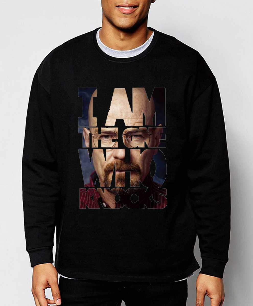 Wholesale-Breaking Bad 2016 autumn winter fashion Heisenberg sweatshirt hoodies hip hop style tracksuit men loose fleece cool clothing