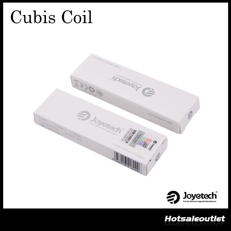 Authentic Joyetech CUBIS Atomizer Head SS316 0.5ohm/1.0ohm and Clapton 1.5ohm CUBIS Coils.
Authentic Joyetech CUBIS Atomizer Head SS316 0.5ohm/1.0ohm and Clapton 1.5ohm CUBIS Coils.