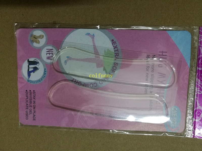 10Pairs/lot Free Shipping Silicone gel Heel Grips for shoes prevent friction High Heel Shoe Insole Inserts Pads Back Liner Shoe Boot Cushion