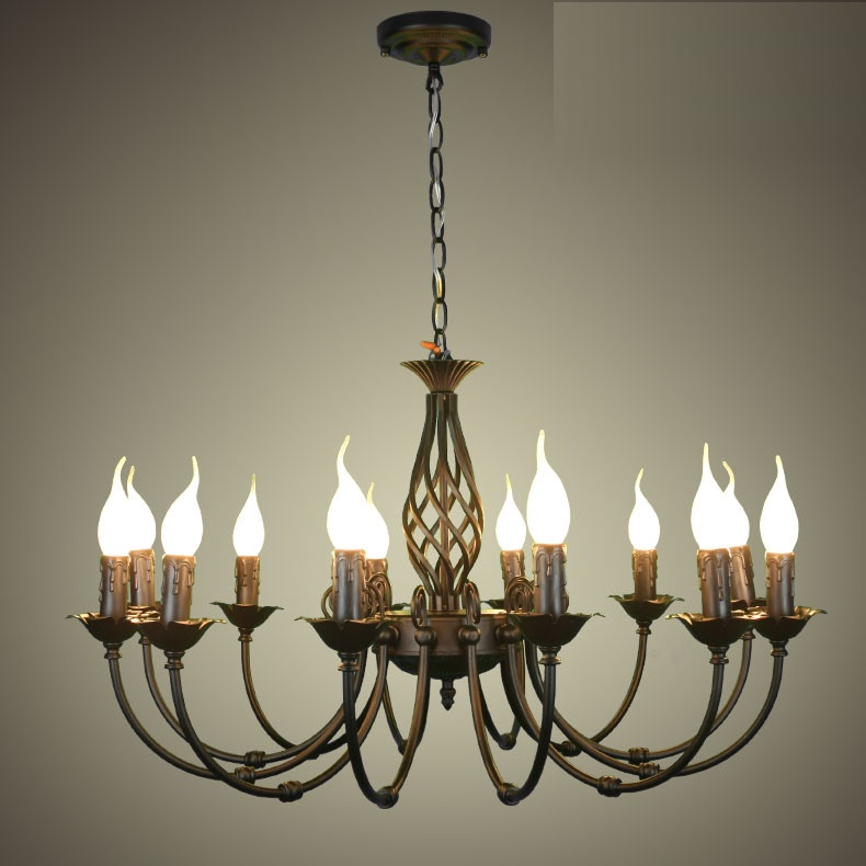 European chandeliers wrought iron complex classical bedroom lighting fixture lamp minimalist 110-240V Black / white / Bronze
European chandeliers wrought iron complex classical bedroom lighting fixture lamp minimalist 110-240V Black / white / Bronze