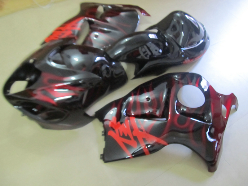 Bodywork fairing kit for Suzuki GSXR1300 96 97 98 99 00 01-07 red flames black fairings set GSXR1300 1996-2007 OT09, Same the picture
Bodywork fairing kit for Suzuki GSXR1300 96 97 98 99 00 01-07 red flames black fairings set GSXR1300 1996-2007 OT09, Same the picture