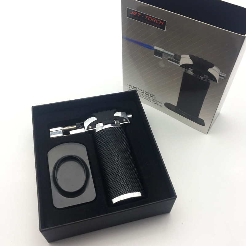 Straight windproof metal lighter torch lighter lock outdoor portable lighter Flamethrower Outdoor BBQ Camping Welding Dedicated Cigar Light
Straight windproof metal lighter torch lighter lock outdoor portable lighter Flamethrower Outdoor BBQ Camping Welding Dedicated Cigar Light