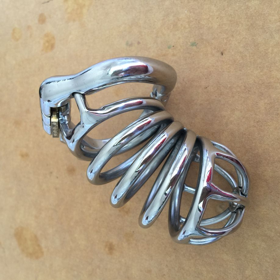 75mm cock cage new snap ring design male stainless steel chastity belts chastity cage 4 sizes(36mm-50mm) snap ring
75mm cock cage new snap ring design male stainless steel chastity belts chastity cage 4 sizes(36mm-50mm) snap ring