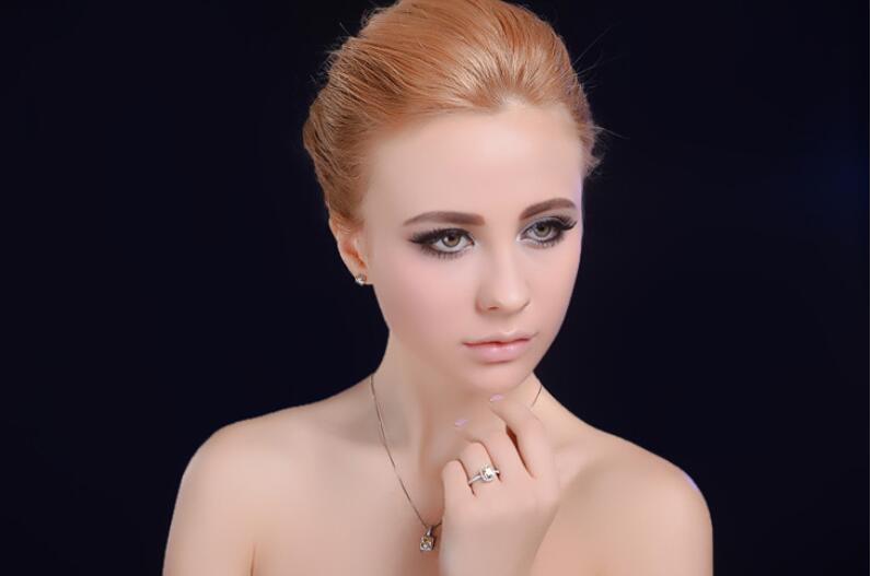Victoria Wieck Simple Fashion Jewelry 925 Sterling Silver Cushion Shape White&Gold Topaz CZ Diamond Gemstones Party Women Wedding Band Ring