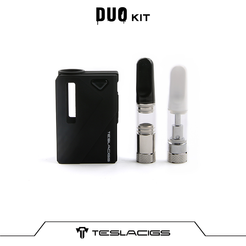 100% Original Tesla Mini DUO 2-in-1 Vaporizer Kit 500mah Mini Duo Mod with CiBiDi / Wax Tank 0.5ML Ceramic Coil / Quartz Rods, Multi
100% Original Tesla Mini DUO 2-in-1 Vaporizer Kit 500mah Mini Duo Mod with CiBiDi / Wax Tank 0.5ML Ceramic Coil / Quartz Rods, Multi