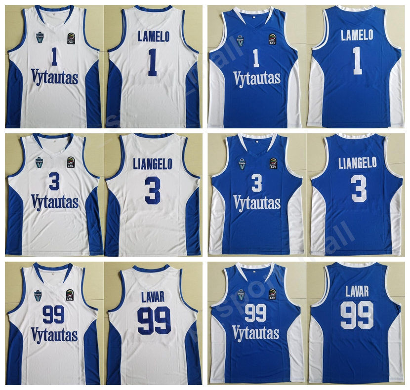 Moive Basketball Lithuania Vytautas Jerseys Men 1 LaMelo Ball 3 LiAngelo Ball 99 LaVar Ball Jersey Stitched Team Blue Color White Quality, 99 white
Moive Basketball Lithuania Vytautas Jerseys Men 1 LaMelo Ball 3 LiAngelo Ball 99 LaVar Ball Jersey Stitched Team Blue Color White Quality, 99 white