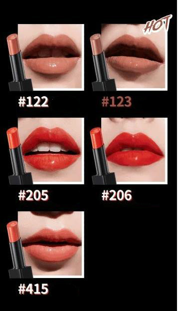 Lipstick Marie Dalgar Moist Natural Lasting Brightly Colored Water Moistening Pink Wine Red