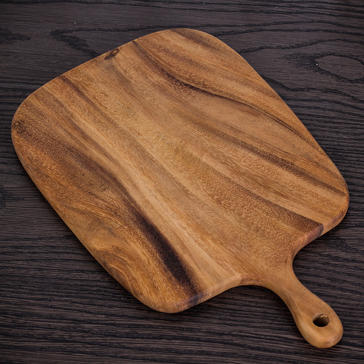 Chopping Blocks Kitchen Wood Food Plate Wooden Pizza Sushi Bread Whole Wood Tray Cutting Board No Paint8658662