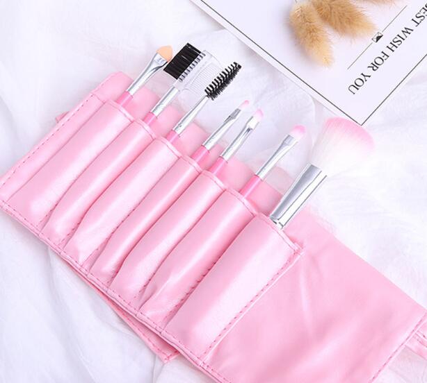 Professional Makeup Brushes set 7pcs Tools with PU Bag Fashion Portable Makeup set BR007
Professional Makeup Brushes set 7pcs Tools with PU Bag Fashion Portable Makeup set BR007