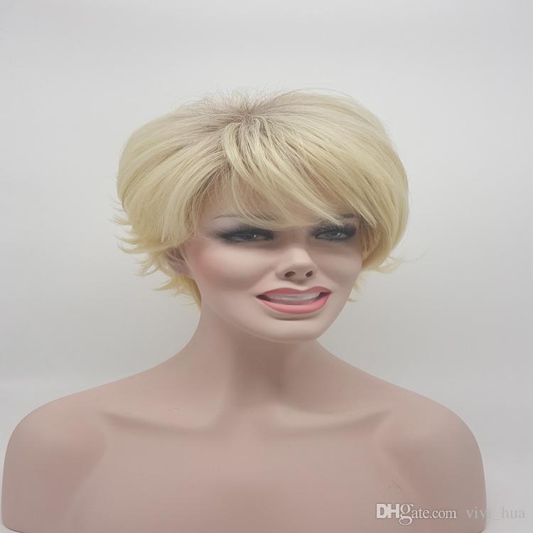 XT950 Short Curly Wigs for White Women's 100% High Heat Syntheic Hair Fiber like Human Hair Natural Wig, Blonde
XT950 Short Curly Wigs for White Women's 100% High Heat Syntheic Hair Fiber like Human Hair Natural Wig, Blonde