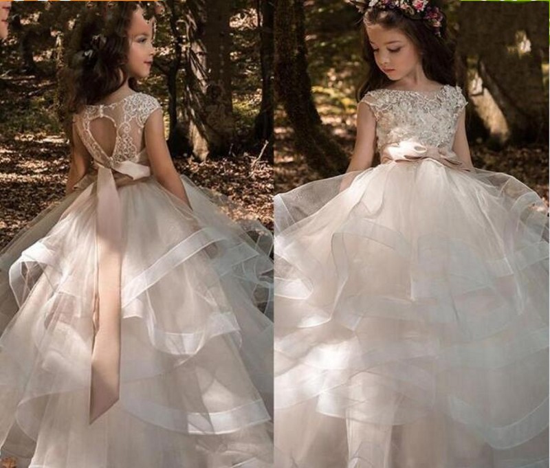 Tiered Ruffles Tulle Ball Gowns Girls Pageant Dresses Bow Floor Length Flower Girl Dress Lace Beaded Bateau Cap Sleeves Kids Wedding Dresses, Purple
Tiered Ruffles Tulle Ball Gowns Girls Pageant Dresses Bow Floor Length Flower Girl Dress Lace Beaded Bateau Cap Sleeves Kids Wedding Dresses, Purple