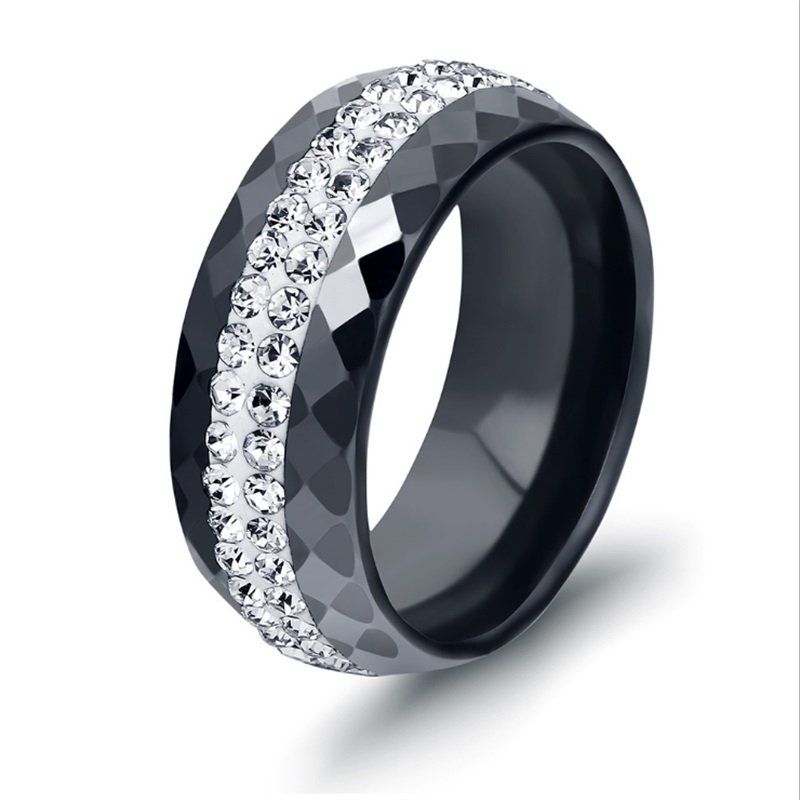 10mm Wide Fashion Comfort Fit White Ceramic Ring With Double row Jewelry Women Wedding ring Dropshipping
10mm Wide Fashion Comfort Fit White Ceramic Ring With Double row Jewelry Women Wedding ring Dropshipping
