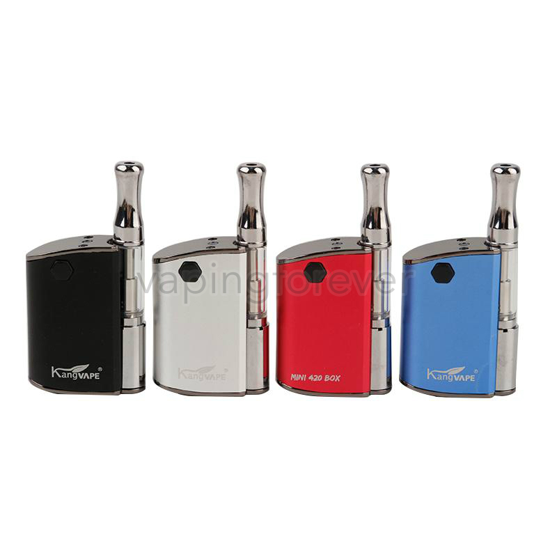 Genuine Kangvape Mini 420 Box Kit 400mAh VV Battery Mini TH-420 Battery Mod 0.5ml 510 Vape Thick Oil Cartridges Tank 100% Original, Multi
Genuine Kangvape Mini 420 Box Kit 400mAh VV Battery Mini TH-420 Battery Mod 0.5ml 510 Vape Thick Oil Cartridges Tank 100% Original, Multi