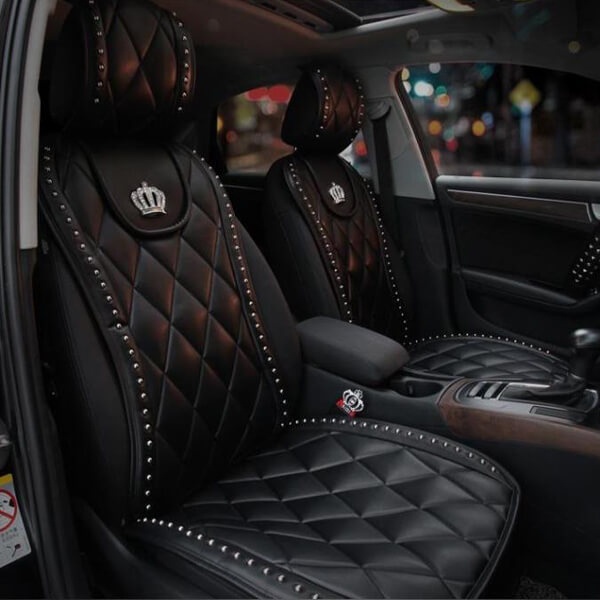 CARSHAPING 1Pcs Durable Covers Soft Leather Material Crown Car Interior Seat Cushion Pad Mat Auto Supplies (Black White)
CARSHAPING 1Pcs Durable Covers Soft Leather Material Crown Car Interior Seat Cushion Pad Mat Auto Supplies (Black White)