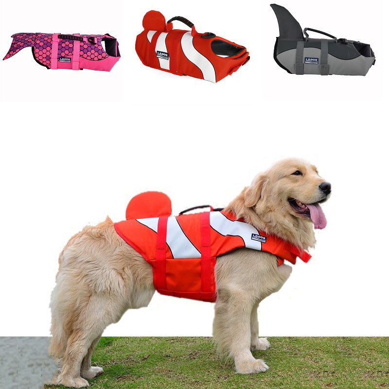 Dog Life Jackets Coat Pet Safety Swimsuit Floatation Life Vest Preserver Mermaid Nemo Shark 3 Sizes
Dog Life Jackets Coat Pet Safety Swimsuit Floatation Life Vest Preserver Mermaid Nemo Shark 3 Sizes