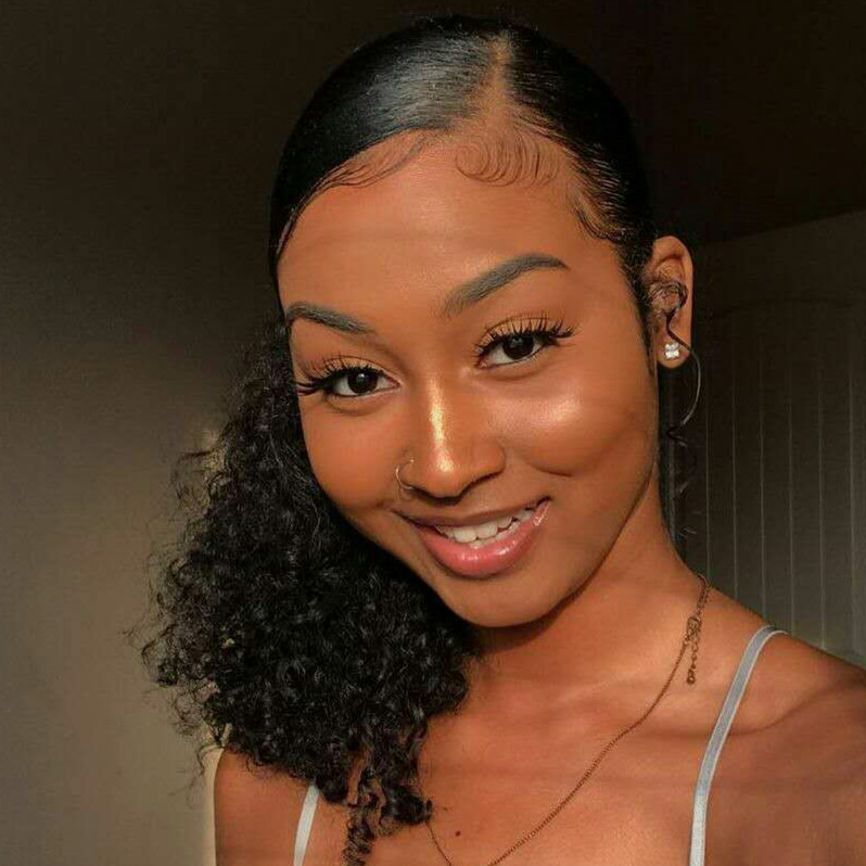 Free Shipping Sales Promotion One Piece Hair Piece Clip Ponytails Pony Tail Clip On Hair Extension Human Hair Curly Ponytail 120g More Color
Free Shipping Sales Promotion One Piece Hair Piece Clip Ponytails Pony Tail Clip On Hair Extension Human Hair Curly Ponytail 120g More Color