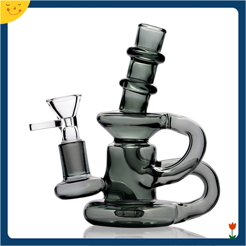 Small Recycler Dab Bong Glass Water Pipe Oil Burner Glass Oil Rig Cheap Bong for Smoking 5.5 Inch
Small Recycler Dab Bong Glass Water Pipe Oil Burner Glass Oil Rig Cheap Bong for Smoking 5.5 Inch