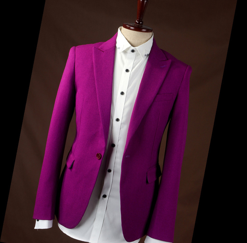 NEW Rose Red Men's Formal Suits Groomsmen Tuxedos Slim Fit 40 42 44 46 48+Custom Three Pieces Top Quality Prom Suit Formal Occasion