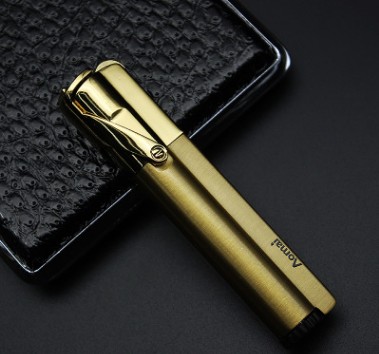 New Arrival Genuine Aomai Compact Jet Butane Torch Long Bar Cover Small Grinding Easy To Change Firestone Windproof Lighter W260202
