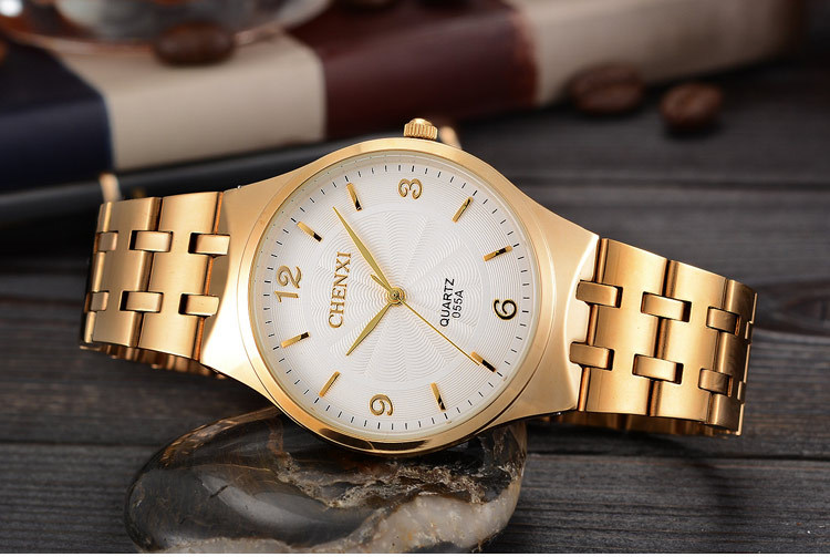 2019 hot sale high quality electroplating gold watch men's waterproof business casual men and women students watch, Slivery;brown
2019 hot sale high quality electroplating gold watch men's waterproof business casual men and women students watch, Slivery;brown
