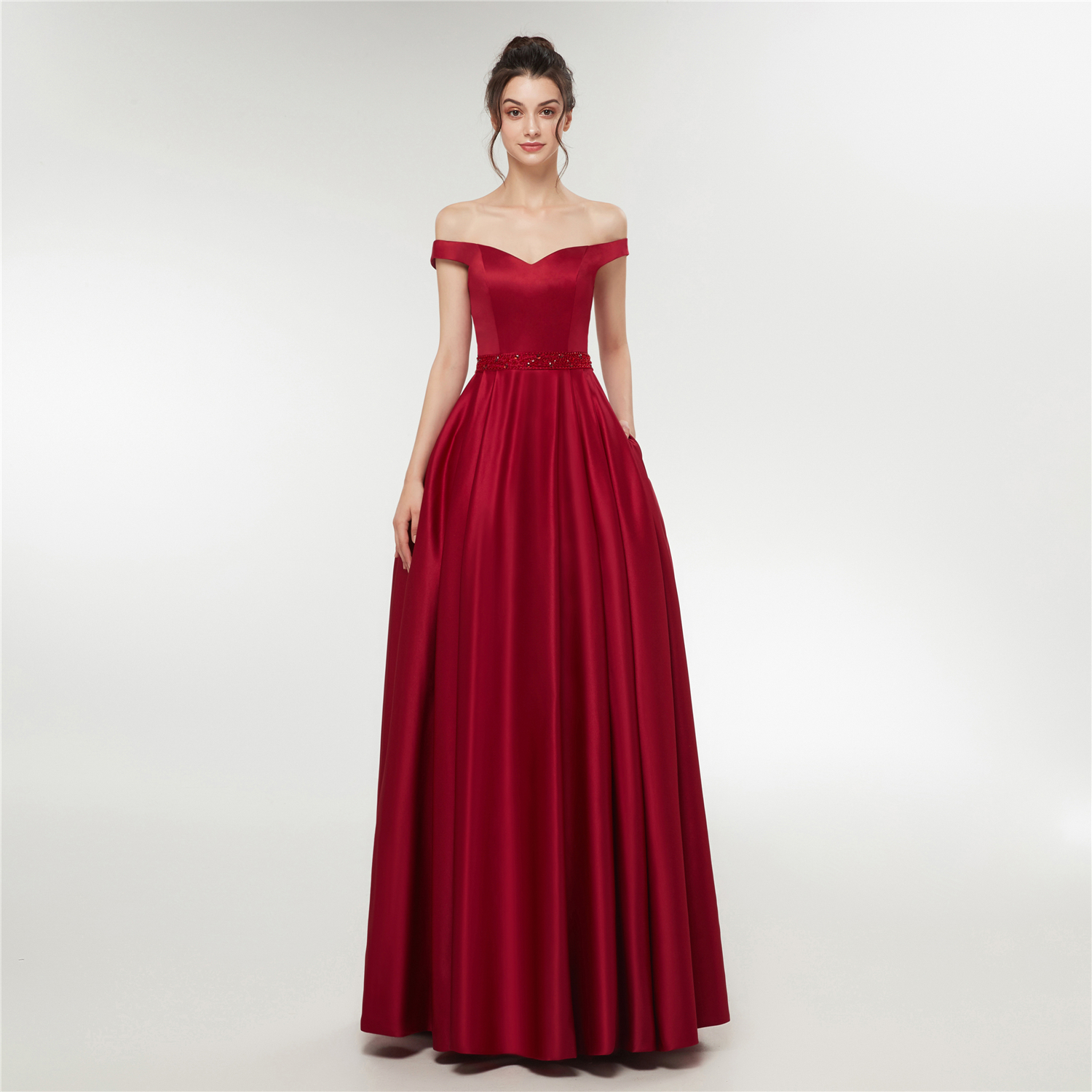 Sexy Off Shoulder Long Red Prom Dresses Formal Party Dress For Graduation Customer Made Size E003, Same as picture
Sexy Off Shoulder Long Red Prom Dresses Formal Party Dress For Graduation Customer Made Size E003, Same as picture