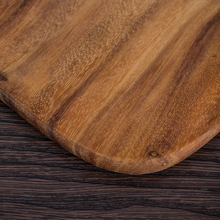 Chopping Blocks Kitchen Wood Food Plate Wooden Pizza Sushi Bread Whole Wood Tray Cutting Board No Paint8658662