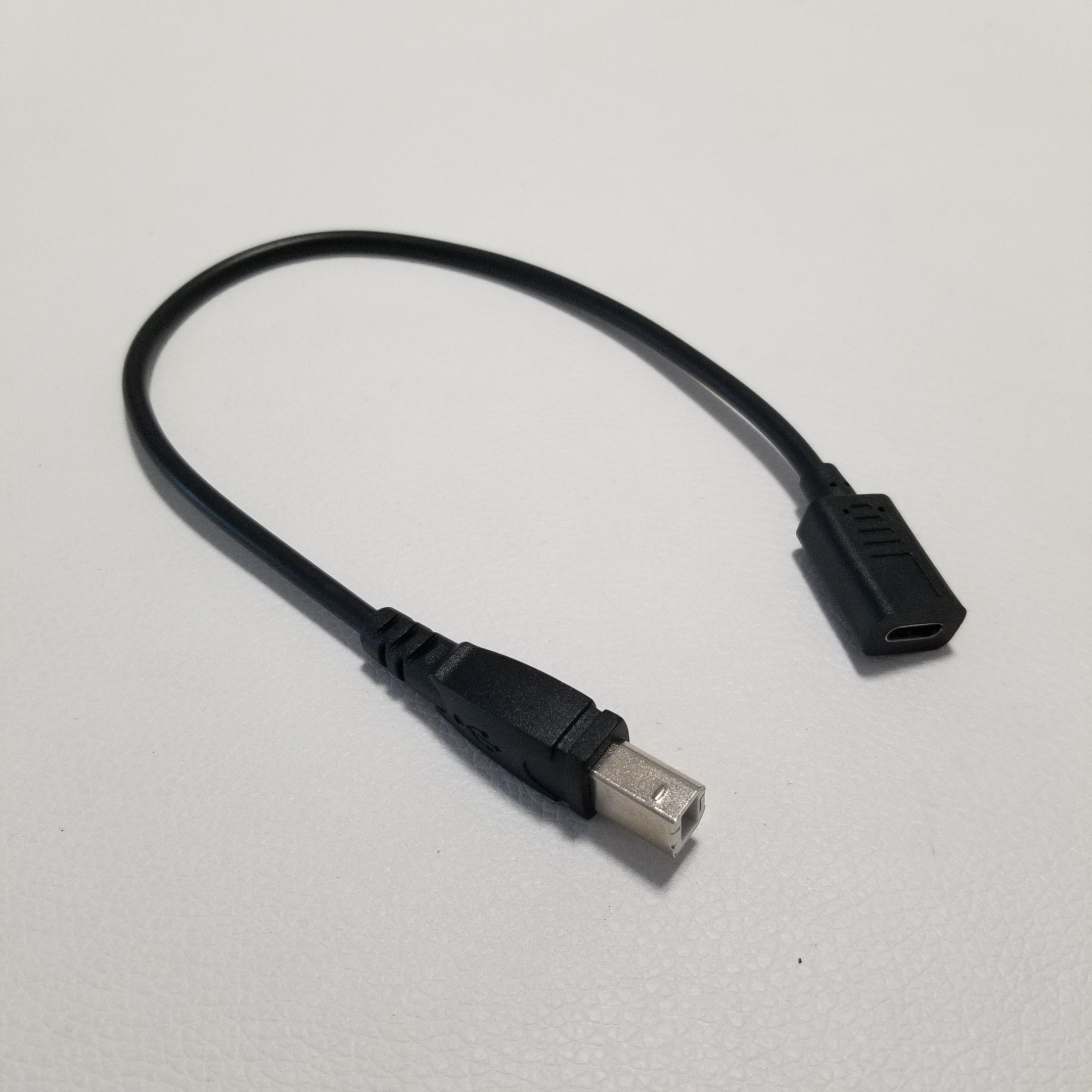Android USB Type C Female to USB B Male Data Extension Power Cable Universal for Mobile Hard Disk Box Printer Scanner 30cm
Android USB Type C Female to USB B Male Data Extension Power Cable Universal for Mobile Hard Disk Box Printer Scanner 30cm