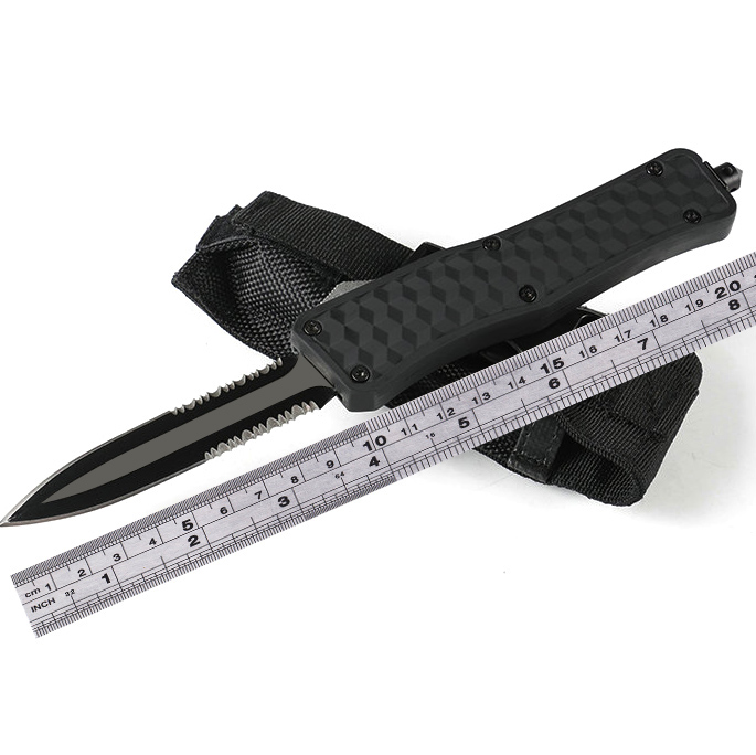 black auto knives double action knife A161 3300 A07 C07 outdoor camping fishing survival EDC tools Kitchen dinner cutter
black auto knives double action knife A161 3300 A07 C07 outdoor camping fishing survival EDC tools Kitchen dinner cutter