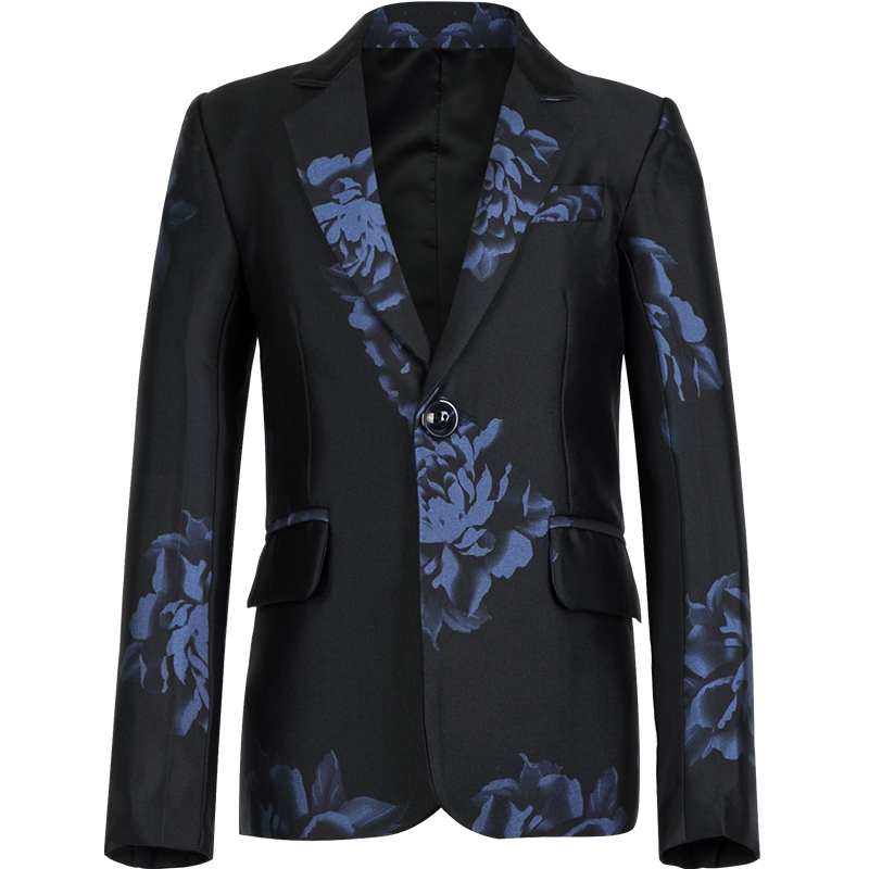 New Arrival Baby Boy Clothes Notchel Lapel Plained Black Fabric Three To Five Pieces Boys Suits For Wedding Party Business Formal Tuxedos