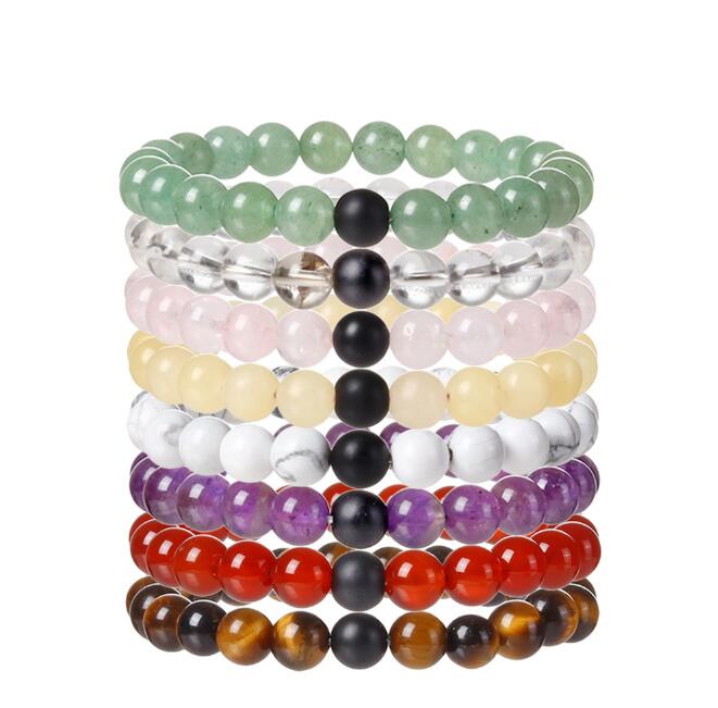 JLN Balancing Energy Stone Bracelet Power Beads Diffuser Quartz Semi-Precious Healing Stone Couple Stretch Bracelets Gifts For Men Women
JLN Balancing Energy Stone Bracelet Power Beads Diffuser Quartz Semi-Precious Healing Stone Couple Stretch Bracelets Gifts For Men Women