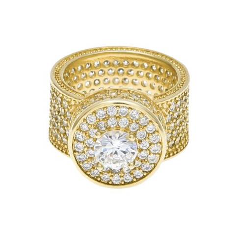 MCSAYS Jewelry Ring Hip Hop Full CZ Bling Stainless Steel Gold/Sliver Men/ Women Gifts Newest 4GM
MCSAYS Jewelry Ring Hip Hop Full CZ Bling Stainless Steel Gold/Sliver Men/ Women Gifts Newest 4GM