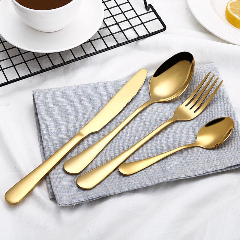 4pcs/set Stainless Steel Stableware Set Knife Fork Spoon Set Flatware Sets Gold Rainbow Drop Ship
4pcs/set Stainless Steel Stableware Set Knife Fork Spoon Set Flatware Sets Gold Rainbow Drop Ship