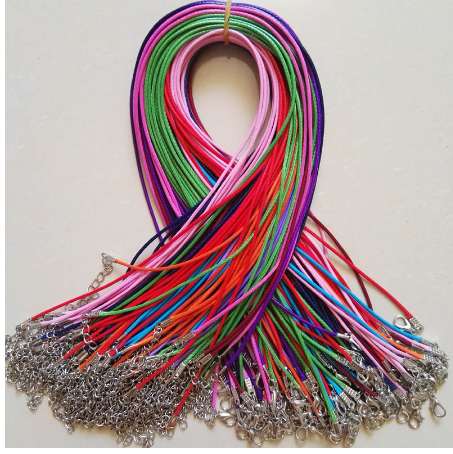 Fast Ship Wholesale 1.5mm color Wax Leather Cord Necklace Rope 45cm Chain Lobster Clasp DIY Jewelry Accessories 100pcs/lot
Fast Ship Wholesale 1.5mm color Wax Leather Cord Necklace Rope 45cm Chain Lobster Clasp DIY Jewelry Accessories 100pcs/lot