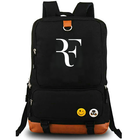 Roger Federer backpack Tennis star F logo day pack Best player school bag Casual packsack Black rucksack Sport schoolbag Outdoor daypack
Roger Federer backpack Tennis star F logo day pack Best player school bag Casual packsack Black rucksack Sport schoolbag Outdoor daypack